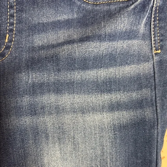 Women's Blue Flared Jeans - Picture 3 of 8